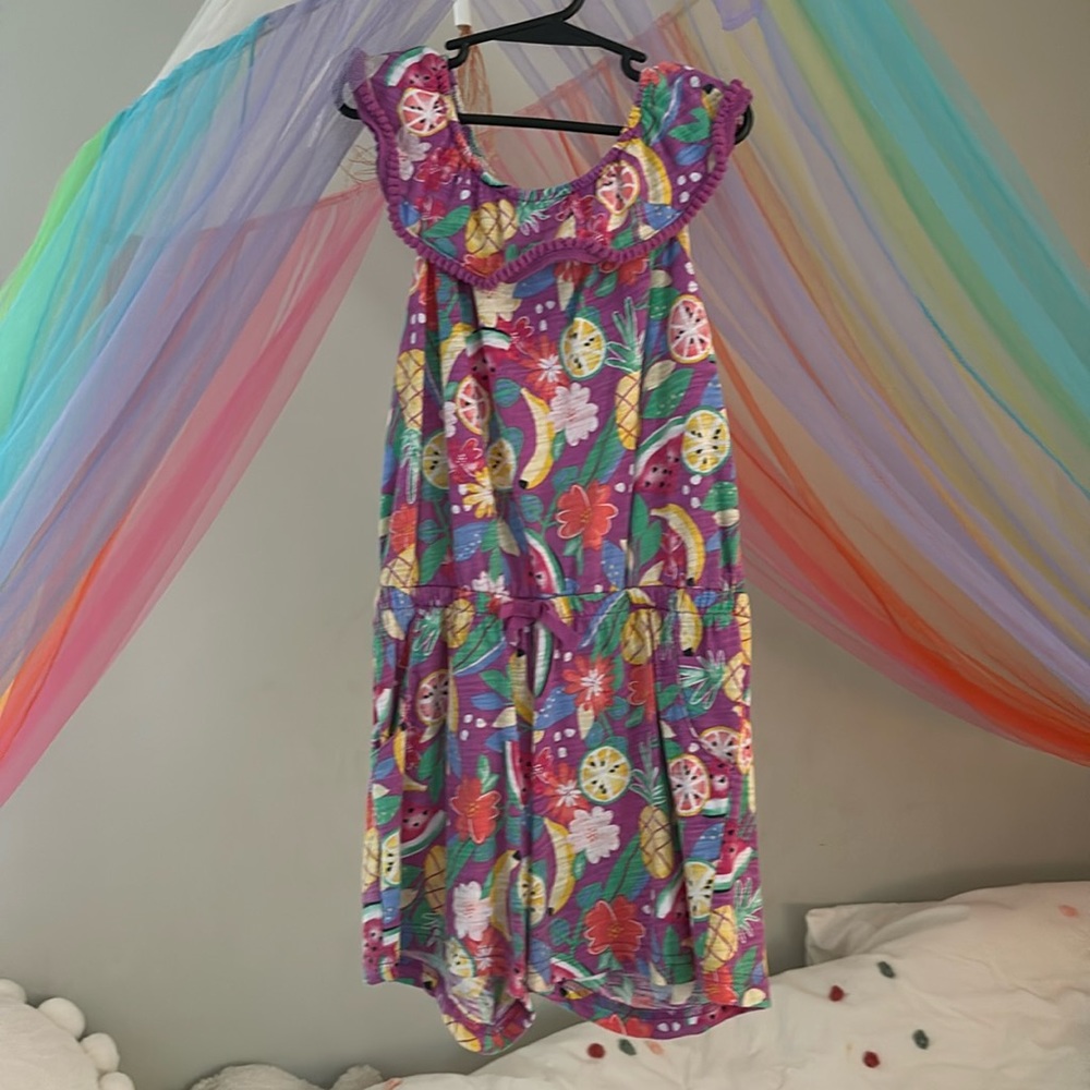 Size 8 girls floral romper